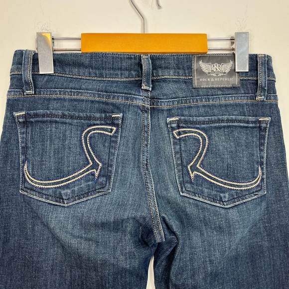 Rock & Republic Low Rise Stella Jeans Sz 26 - Picture 10 of 13